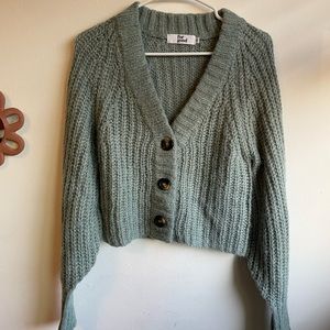 Green For Good Cardigan